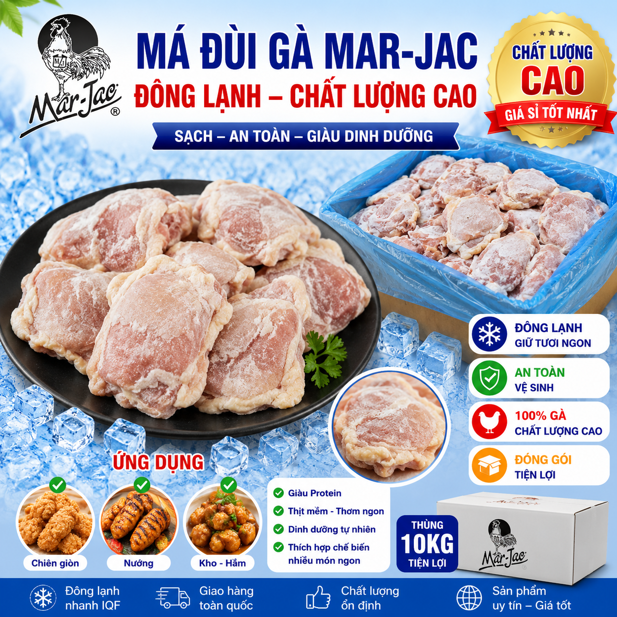 Má Đùi Gà Mar-Jac Giá Sỉ